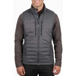 Kuhl Spyfire Vest - Men's -Ski Equipment Discounts 1129 ms spyfire vest carbon front 2223fw