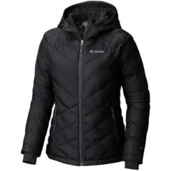 Columbia Heavenly Hooded Jacket - Women's - 2023 Model -Ski Equipment Discounts 1738151 010 f 2223fw