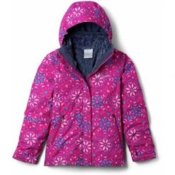 Columbia Bugaboo II 3-in-1 Jacket - Girl's -Ski Equipment Discounts 1801551 665 f 2223fw