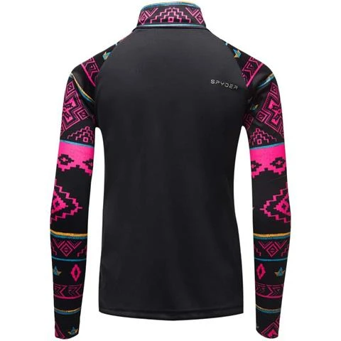 Spyder Surface Zip T-Neck - Girl's 11 Spyder Surface Zip T-Neck - Girl's - Image 9