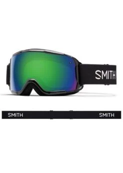 Smith Grom Goggle - Youth -Ski Equipment Discounts 20182019smithgromgoggleblackgreensolxmirror
