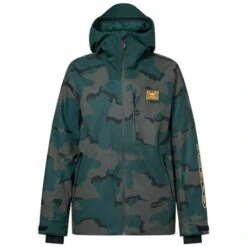 Oakley TC Gunn 2.0 RC Shell Jacket - Men's -Ski Equipment Discounts 2OAK FOA403429 camo 1