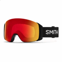 Smith 4D Mag Goggle -Ski Equipment Discounts 4d mag goggles black cpPhotochromicRedMirror 3Q