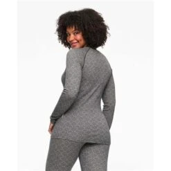 Kari Traa Voss Cashmere Mix Long Sleeve - Women's 10 Kari Traa Voss Cashmere Mix Long Sleeve - Women's -Ski Equipment Discounts 623076 dgrey model 2 2223fw