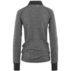 Kari Traa Voss Cashmere Mix Half Zip - Women's -Ski Equipment Discounts 623108 dgrey product 2 2223fw