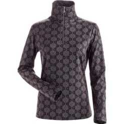 Nils Snowflake T Neck Underwear Top - Women's