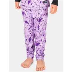 BlackStrap Therma Baselayer Pant - Youth -Ski Equipment Discounts BLK S BL K U P THR splat lav 1