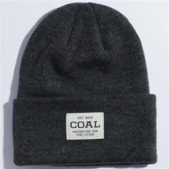 Coal The Uniform Beanie -Ski Equipment Discounts COA 2202781 charcoal