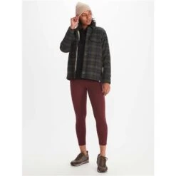 Marmot Ridgefield Heavyweight Sherpa Lined Flannel - Women's -Ski Equipment Discounts FW23 MAR M10512 Nori 3