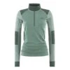 Kari Traa Tora Half-Zip Merino Wool Top - Women's -Ski Equipment Discounts FW23 KariTraa ToraHalfZip Sage