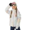Roxy Jetty Girl Jacket - Girl's -Ski Equipment Discounts FW23 Roxy GirlsJettyJacket BrightWhiteSplash Model1