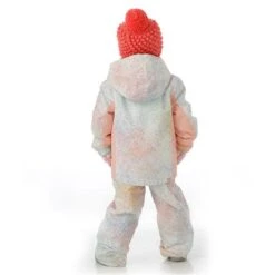 Roxy Snowy Tale Jacket - Girl's -Ski Equipment Discounts FW23 Roxy ToddlerGirlsSnowyTaleJacket BrightWhiteSplash Model3