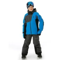 Spyder Ambush Jacket - Boy's -Ski Equipment Discounts FW23 Spyder BoysAmbushJacket Collegiate Model2