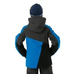 Spyder Ambush Jacket - Boy's -Ski Equipment Discounts FW23 Spyder BoysAmbushJacket Collegiate Model3