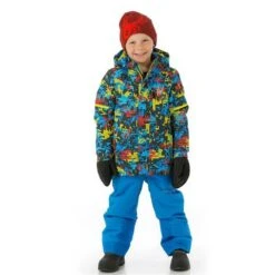 Spyder Mini Impulse Synthetic Down Jacket - Boy's -Ski Equipment Discounts FW23 Spyder BoysMiniImpulseSyntheticDownJacket DigiBug Model2