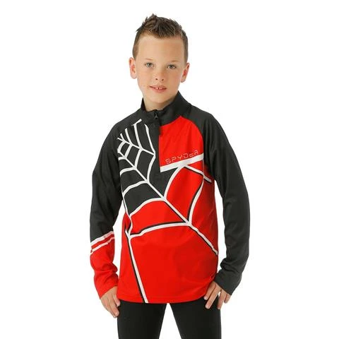 Spyder Web Zip T-Neck - Boy's 11 Spyder Web Zip T-Neck - Boy's - Image 9