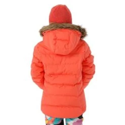 Spyder Zadie Synthetic Down Jacket - Girl's -Ski Equipment Discounts FW23 Spyder GirlsAtlasSyntheticDownJacket Tropic Model3