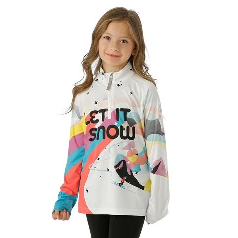 Spyder Surface Zip T-Neck - Girl's 20 Spyder Surface Zip T-Neck - Girl's - Image 18