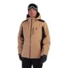 Spyder Vertex Soft Shell Jacket - Men's -Ski Equipment Discounts FW23 Spyder MensVertexJacket Tannin