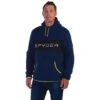 Spyder Vista Hoodie Fleece Jacket - Men's -Ski Equipment Discounts FW23 Spyder MensVistaHoodie Abyss