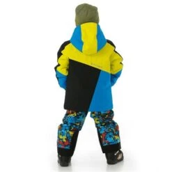 Spyder Ambush Jacket - Toddler 17 Spyder Ambush Jacket - Toddler -Ski Equipment Discounts FW23 Spyder ToddlerBoysAmbushJacket Citron Model3