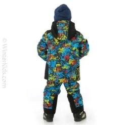 Spyder Challenger Jacket - Toddler Boy's -Ski Equipment Discounts FW23 Spyder ToddlerBoysChallengerJacket DigiBug Model3