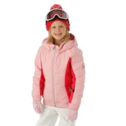 Spyder Zadie Synthetic Down Jacket - Toddler Girl's 41 Spyder Zadie Synthetic Down Jacket - Toddler Girl's -Ski Equipment Discounts FW23 Spyder ToddlerGirlsAtlasSyntheticDownJacket Petal Model1
