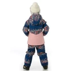 Spyder Conquer Jacket - Toddler Girl's 23 Spyder Conquer Jacket - Toddler Girl's -Ski Equipment Discounts FW23 Spyder ToddlerGirlsConquerJacket NitesGlow Model3