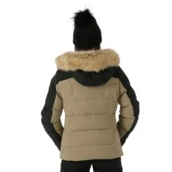 Spyder Falline GTX Infinium No Faux Fur Down Jacket - Women's 27 Spyder Falline GTX Infinium No Faux Fur Down Jacket - Women's -Ski Equipment Discounts FW23 Spyder WomensFallineGTXInfiniumNoFauxFurDownJacket Cashmere Model4