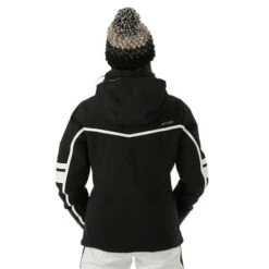 Spyder Poise GTX Jacket - Women's -Ski Equipment Discounts FW23 Spyder WomensPoiseGTXJacket Black Model3