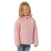 The North Face Reversible Perrito Hooded Jacket - Youth -Ski Equipment Discounts FW23 TNF KidsReversiblePerritoHoodedJacket CameoPink Model1