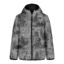 Under Armour Boys Rev Pronto Puffer Jacket - Boy's -Ski Equipment Discounts FW23 UnderArmour BoysRevProntoPufferJacket Black1