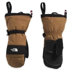 The North Face Montana Ski Mitt - Men's -Ski Equipment Discounts M TNF NF0A7RGW utility brown