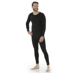 Northern Ridge First Layer Essential Crew - Men's -Ski Equipment Discounts NRR BPP M07 BLK 51519 full