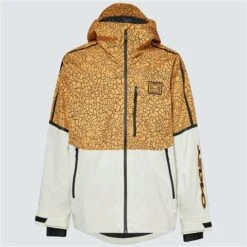 Oakley TC Gunn 2.0 RC Shell Jacket - Men's -Ski Equipment Discounts OAK FOA403429 yellow crakle 2