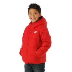 The North Face Reversible North Down Hooded Jacket - Boy's -Ski Equipment Discounts WK.WW Session 1 Day 3 4127