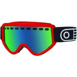 Airblaster Pill Air Goggle -Ski Equipment Discounts air abg01 pil red gloss green air radium
