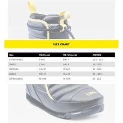 Line Apres Bootie 2.0 33 Line Apres Bootie 2.0 -Ski Equipment Discounts apres bootie 2 chart