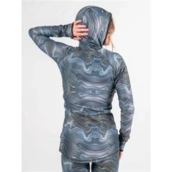 BlackStrap Cloudchaser Hooded Baselayer Top - Women's 22 BlackStrap Cloudchaser Hooded Baselayer Top - Women's -Ski Equipment Discounts blk s bl a w t clo geode2