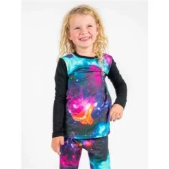 BlackStrap Therma Crew Top - Youth -Ski Equipment Discounts blk s bl k u t thr space galactic3