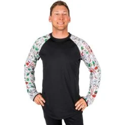 BlackStrap Therma Crew Baselayer Top - Men's -Ski Equipment Discounts blkstrap thcrew susgry 2223fw