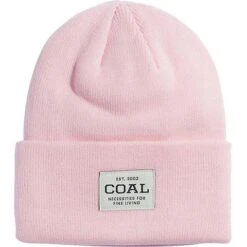 Coal The Uniform Beanie -Ski Equipment Discounts coal unibeanie pink 2223fw