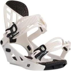 K2 Youth Snowboard Binding - Youth -Ski Equipment Discounts f22 k2sb youth white front34