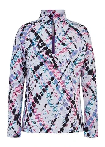 Spyder Surface Zip T-Neck - Girl's 7 Spyder Surface Zip T-Neck - Girl's - Image 5