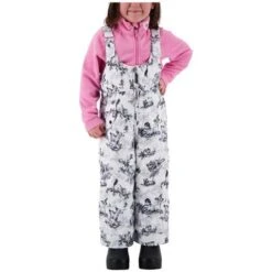 Obermeyer Snoverall Print Pant - Girl's -Ski Equipment Discounts fw21 5503120130 s05 modfrt