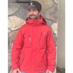 Terracea Station CW Jacket - Men's -Ski Equipment Discounts fw21 m station red 1