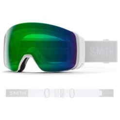 Smith 4D Mag Goggle -Ski Equipment Discounts fw21 smith 4dmag whitegreen goggle