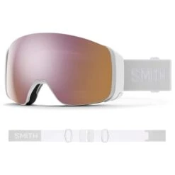 Smith 4D Mag Goggle -Ski Equipment Discounts fw21 smith 4dmag whiterose goggle
