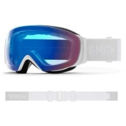 Smith I/O MAG S Goggle - Women's -Ski Equipment Discounts fw21 smith iomag s white cproseflash goggle