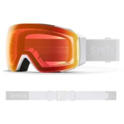 Smith I/O MAG Goggles - Ski & Snow -Ski Equipment Discounts fw21 smith iomag white red goggle